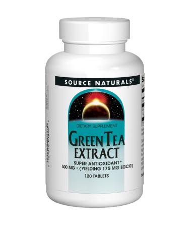Source Naturals Green Tea Extract 500 mg 120 Tablets