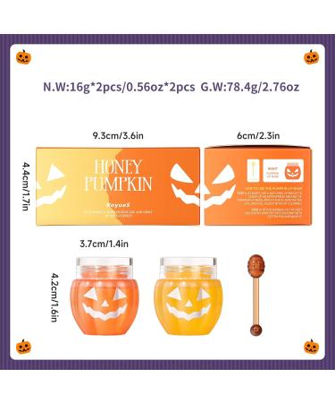 Pumpkin Honey Lip Mask - Overnight Hydrating & Firming Lip Care for Chapped Lips | Moisturizing Balm for Men & Women - Buy Online on GoSupps.com