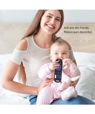 TV Remote Control Teething Toy - High Simulation Baby Teether for Sensory Development (Black) - Buy Online on GoSupps.com