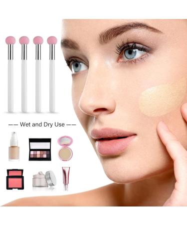 Sibba Foundation Brushes Set - 4 PCS Makeup Blending Powder & Concealer Tools for Flawless Beauty - Buy Online on GoSupps.com