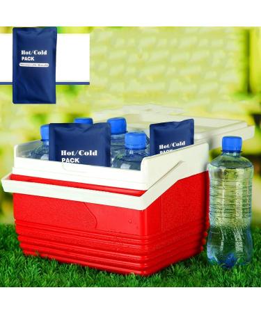 Gel Cooling Pads Set | Large Gel Compress for Heat & Cold Therapy | Shoulder & Knee Pain Relief - Buy Online on GoSupps.com