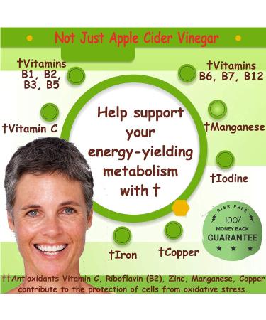 Raw Unfiltered Apple Cider Vinegar with Turmeric, Ginger, Black Cayenne Pepper & Bio Cultures - 2775mg/serving. Metabolism Boosting Vegan Complex - Buy Online on GoSupps.com