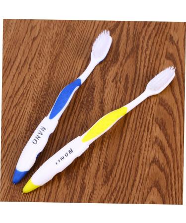 Buy Healvian Nano Toothbrush Set - 4 Ergonomic Micro Fine Soft Toothbrushes for Adults | Clean & Travel-Friendly - Buy Online on GoSupps.com