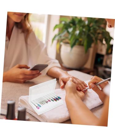 Ipetboom 1 Nail Drill Set Nail Bit Gel for Nails Diamond Drill Bits Pedicure Drill Bits Manicure Tools Nail File Bit Nail Polish Gel Ceramic Nail File Ceramics Suite Corundum - Buy Online on GoSupps.com