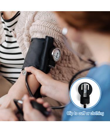 Scian Manual Blood Pressure Monitor & Stethoscope Kit - Arm Cuff for Nurses & Home Use (Black) | International Shipping Available - Buy Online on GoSupps.com