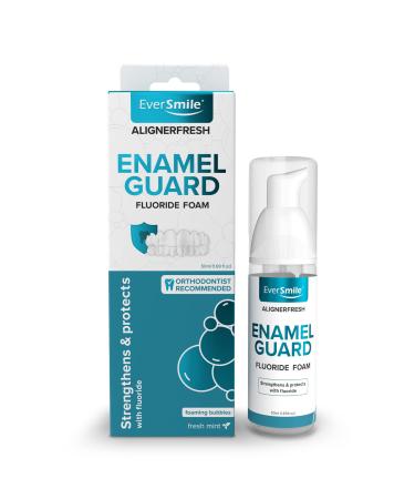 EverSmile AlignerFresh Enamel Guard Aligner Cleaner and Whitener  Aligner Cleaner Foam with Enamel Protection  Strengthens and Protects Teeth  Clear Aligners and Retainer Cleaner