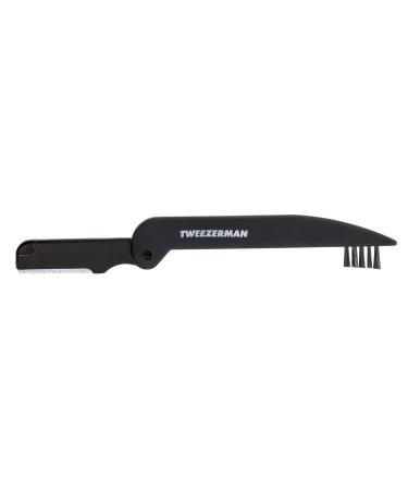 TWEEZERMAN Eyebrow Razor - Precision Brow Cutting Tool Black | International Shipping Available - Buy Online on GoSupps.com