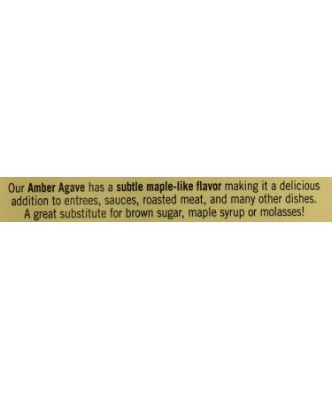 Madhava Organic Agave Nectar Amber 23.5 oz - Pure and Natural Sweetener - Buy Online on GoSupps.com