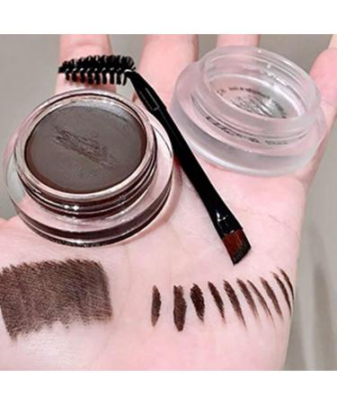 Generisch Eyebrow gel - Long-lasting eyebrow cream - Makeup pomade with brush - For girlfriend wife boyfriend sister daughter home rain daily commute party date - Buy Online on GoSupps.com