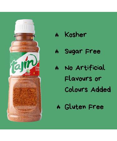 Tajin Seasoning Clasico With Lime 142g Tub (Pack of 3) Authentic Mexican Flavouring - Buy Online on GoSupps.com