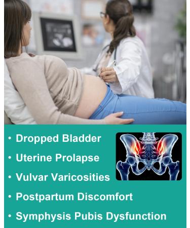 Pelvic Support Belt for Pregnancy | 2-in-1 Back Brace & Belly Band for SPD Uterus Support and Postpartum Relief | Trimmable & Minimalist Design - Buy Online on GoSupps.com