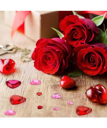 516 Pcs Acrylic Heart Gems Stickers - Self-Adhesive Rhinestone Sticker for Face, Nails & DIY Crafts - Bright Color Crystal Sticker Set for Wedding & Jewelry Making - Buy Online on GoSupps.com