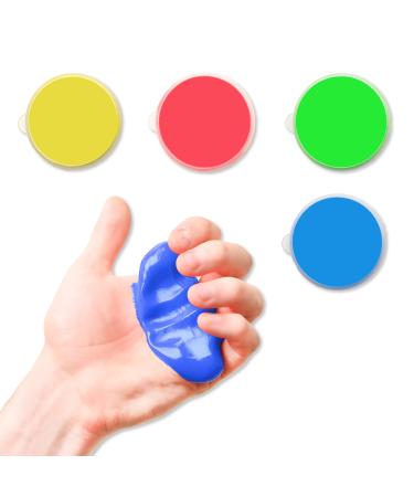 Express Orthopaedic - Medically Approved Hand Therapy Putty/Resistance Squeeze Putty for Variable Strength & Rehabilitation (Blue: Firm)