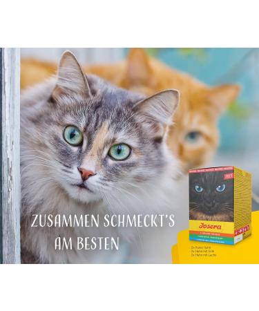 Josera Multipack Filet (6 x 70g) | Cereal-Free Super Premium Wet Cat Food | Pure Chicken Chicken with Duck & Salmon - Ideal for Adult Cats - Buy Online on GoSupps.com