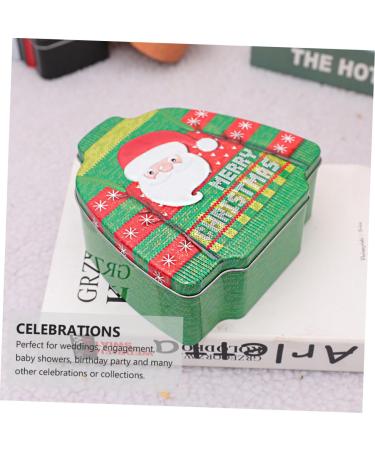 Alipis 1pc Christmas Candy Box Decor Boxes Candy Boxes Candy Containers Child Metal Storage Tank - Buy Online on GoSupps.com