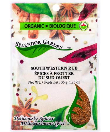 Splendor Garden Organic Southwestern Rub - 35 g - Buy Online on GoSupps.com