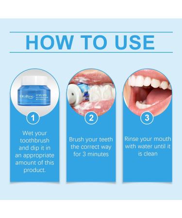 Advanced Teeth Cleaning Tooth Powder for A Brighter Smile - Gentle Whitening Long - Lasting Freshness & Gum Care(2PCS) 1 Count (Pack of 1) - Buy Online on GoSupps.com