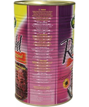 Khne Red Cabbage Ready to Cook - 3.85 kg (4250 ml) | Gourmet International Shipping - Buy Online on GoSupps.com