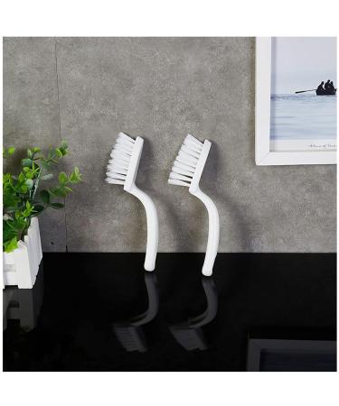 Grout Brush Cleaning Brush Scrubber with Short Handle V-Shaped Brush for Joints and Tiles in Bathroom Kitchen Toilet Short handle floor brush - Buy Online on GoSupps.com