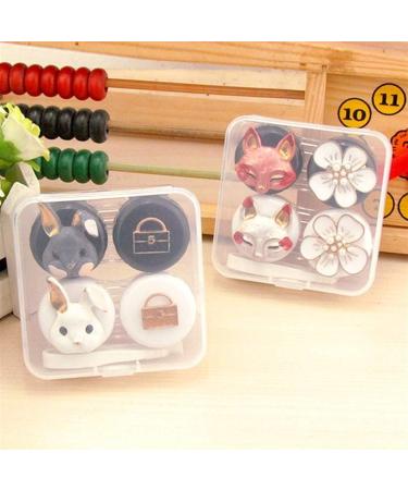 Owlkay Lentil & Contact Lens Storage Container Set - Mini Flower Box for Travel & Glasses Accessories - Buy Online on GoSupps.com