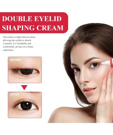 Double Eyelid Styling Cream Double Eyelid Shaping Cream Waterproof Double-Fold Eyelids Cream Double Eyelid Cream with Y Stick Long Lasting Invisible Double Eyelid Shaping Styling Cream - Buy Online on GoSupps.com