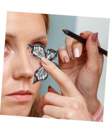 HAPINARY 2pcs Butterfly Eyeliner Stencil Wing Eyeliner Stamp Eyeliner Stencil - Buy Online on GoSupps.com
