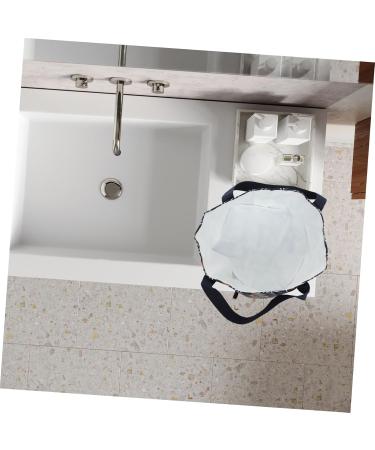 FRCOLOR Foldable Foot Bag Foot Soaking Bag with Handles Outdoor Portable Foot Basin Folding Foot Bath Bucket Convenient Folding Water Bag Fishing Hood Peva Sole of Foot Travel - Buy Online on GoSupps.com