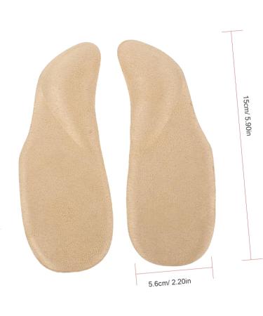 FOMIYES 5 Pairs Orthotic Insoles - Arch Support Pads for Kids & Adults Cushioning Gel Inserts for Heels | Comfort & Support for All Shoes - Buy Online on GoSupps.com