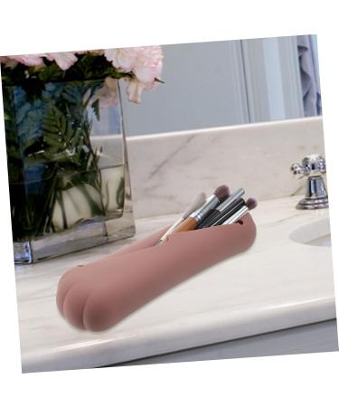 Zerodeko 3pcs Portable Silicone Eyeshadow Brush Storage Bags - Makeup Tool Holder & Organizer for Cosmetics - Buy Online on GoSupps.com
