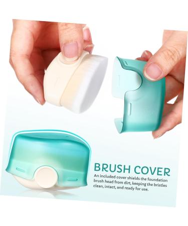 Hoement Sunscreen Brush Sunblock Brushes Sunscreen for Face Sun Block Applicator Makeup Brush Loose Powder Brush Face Brush Flat Top Foundation Brush Foundation Brush Short Fiber Wool - Buy Online on GoSupps.com