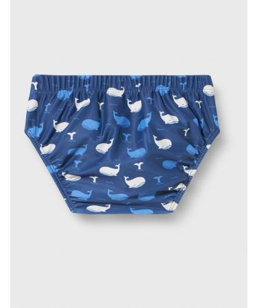 Playshoes UV Protection Diaper Pants Swim Trunks for Kids | Unisex Swimwear Size 74-80 - Whale Design - Buy Online on GoSupps.com