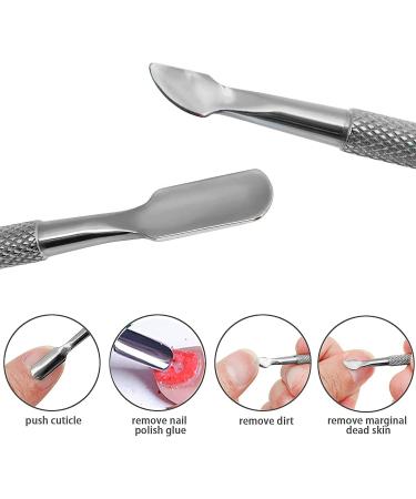 6 Pieces Cuticle Trimmer Set with Cuticle Pusher Cuticle Nipper and Pusher Set Stainless Steel Cuticle Trimmer Cutter Dead Skin Remover for Toenails and Fingernails Care - Buy Online on GoSupps.com
