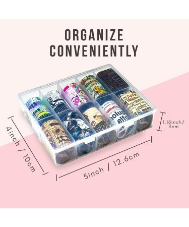 Makartt Nail Foil Transfer Sticker Kit - 10 Sheets Newspaper Style Nail Art, Self-Adhesive - Perfect for Creative Nail Designs - Buy Online on GoSupps.com