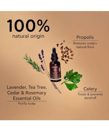  Apivita Apivita Anti-dandruff oil with celery and propolis 50 ml - Buy Online on GoSupps.com