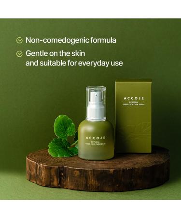 ACCOJE Jeju Cica Reviving Soothing Hydrating Gel-Serum Korean Skincare with Jeju Island Plant Extract Complex for Calm Radiant and Healthy-Looking Skin (1.69 fl. oz) - Buy Online on GoSupps.com