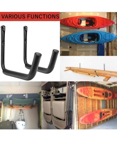 Garage Storage Heavy Duty Hooks  15Inch Jumbo Arm Kayak Rack  6 Pack Wall Mount Canoe Hangers - Buy Online on GoSupps.com