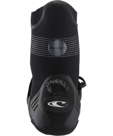 O'Neill Psycho Tech 5mm Round Toe Booties 7 Black - Premium Surfing Booties - Buy Online on GoSupps.com