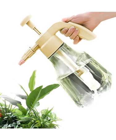 Plant Mister Plant Spray Bottle | Mist Spray Bottle for Gardening | 1.5L Pressure Watering Can Garden Adjustable Spray Bottle for Indoor Succulent Bonsai Yellow - Buy Online on GoSupps.com