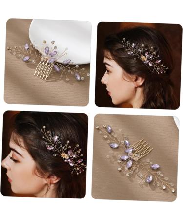 wedding hairpin accessories wedding hair accessories for prom hair accessories child hair comb Hair up hair headband bride wedding hair clips for brides diamond - Buy Online on GoSupps.com