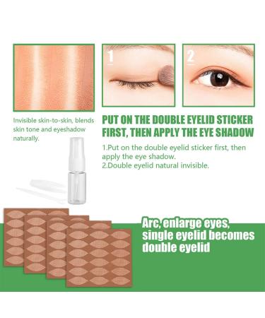 288 PCS Invisible Eyelid Lift Stripes & Tapes - Double-Sided XL for Instant Hooded Eye Enhancement | Includes Tweezers - Buy Online on GoSupps.com