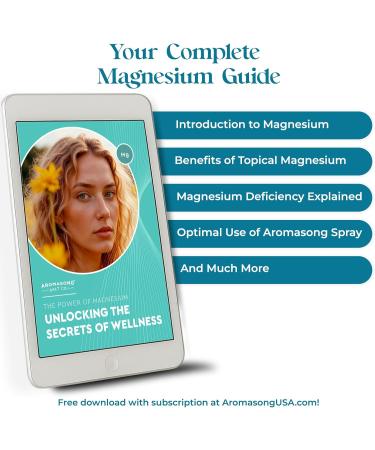 Aromasong Extra Strength Ultra-Pure Magnesium Spray for Feet + OptiMSM (23mg Magnesium in Each Spray) 8 Oz Also Used for Leg Discomfort and Promotes Calm Sleep - Buy Online on GoSupps.com