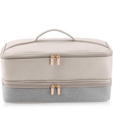 Hair Dryer Bag Dual Layer Hair Dryer Case Waterproof Zippered Blow Dryer Bag with Top Handle Portable 15.4x5.5x5.5in Hair Dryer Travel Bag Hair Tools Organiser - Buy Online on GoSupps.com