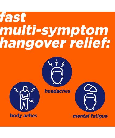 Alka-Seltzer Hangover Relief Tablets - Fast Relief for Headaches, Body Aches & Mental Fatigue - 20CT - Buy Online on GoSupps.com