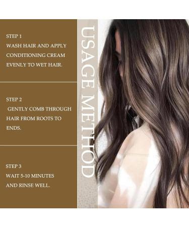 Keratin Hair Mask Hair Nourishing for Dry Damaged Hair Nourishing Soft Hair Tonic Keratin Hair Scalp Care Hair Care Maskfor Dry & Damaged Hair Recover Elasticity & lustrous & Soft Hair - Buy Online on GoSupps.com