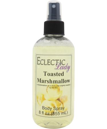 Toasted Marshmallow Body Spray Body Mist for Women with Clean Light & Gentle Fragrance Long Lasting Perfume with Comforting Scent for Men & Women Cologne with Soft Subtle Aroma For Daily Use Regular Strength 8 Fl Oz (Pack of 1)