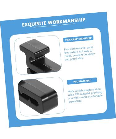 Hapinary Helmet Mask Hooks - Ski Helmet Accessories | Ear Protector Clips & Sports Mask Holders | Durable PVC Bracket 4x2x1cm - Buy Online on GoSupps.com