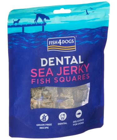 Fish4Dogs Dental Sea Jerky Squares Fish 0.1 kg