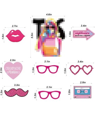 XANGNIER 36pcs Taylor Singer Birthday Party Cake Topper Cake Decorations with Guitar for Music Lover's Concert Themed Swifte Party Cupcake Supplies Taylor birthday party cake toppers - Buy Online on GoSupps.com