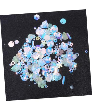 STOBOK 4 Packs DIY Pearls Spacer Beads Loose Sequins Paillettes Glitter Powder Super Flash White Whitex2pcs 2x1.2x0.1cmx2pcs - Buy Online on GoSupps.com