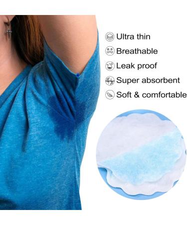 Ultra-Thin Waterproof Underarm Sweat Pads - 24 Breathable Armpit Patches for All Fabrics - Buy Online on GoSupps.com